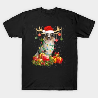 Australian Shepherd Christmas Gift t-shirt Dog Lover Christmas Gift T-Shirt